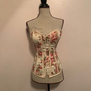 Lydia U.S.A Floral Corset